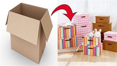 Cara Membuat Kotak Serbaguna Dari Kardus Bekas yang Mudah dan Murah